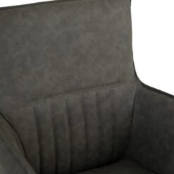 Industrial Grey Carver Chair -Furniture Sale Shop ch26 gr 7