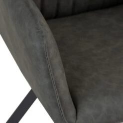 Industrial Grey Carver Chair -Furniture Sale Shop ch26 gr 9