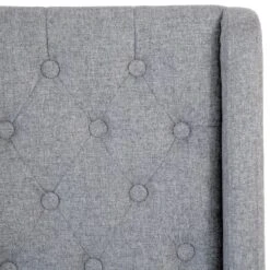 Perugia Light Grey Button Back Bar Stool With Studs 23 Perugia Light Grey Button Back Bar Stool With Studs -Furniture Sale Shop ch29 lg 11