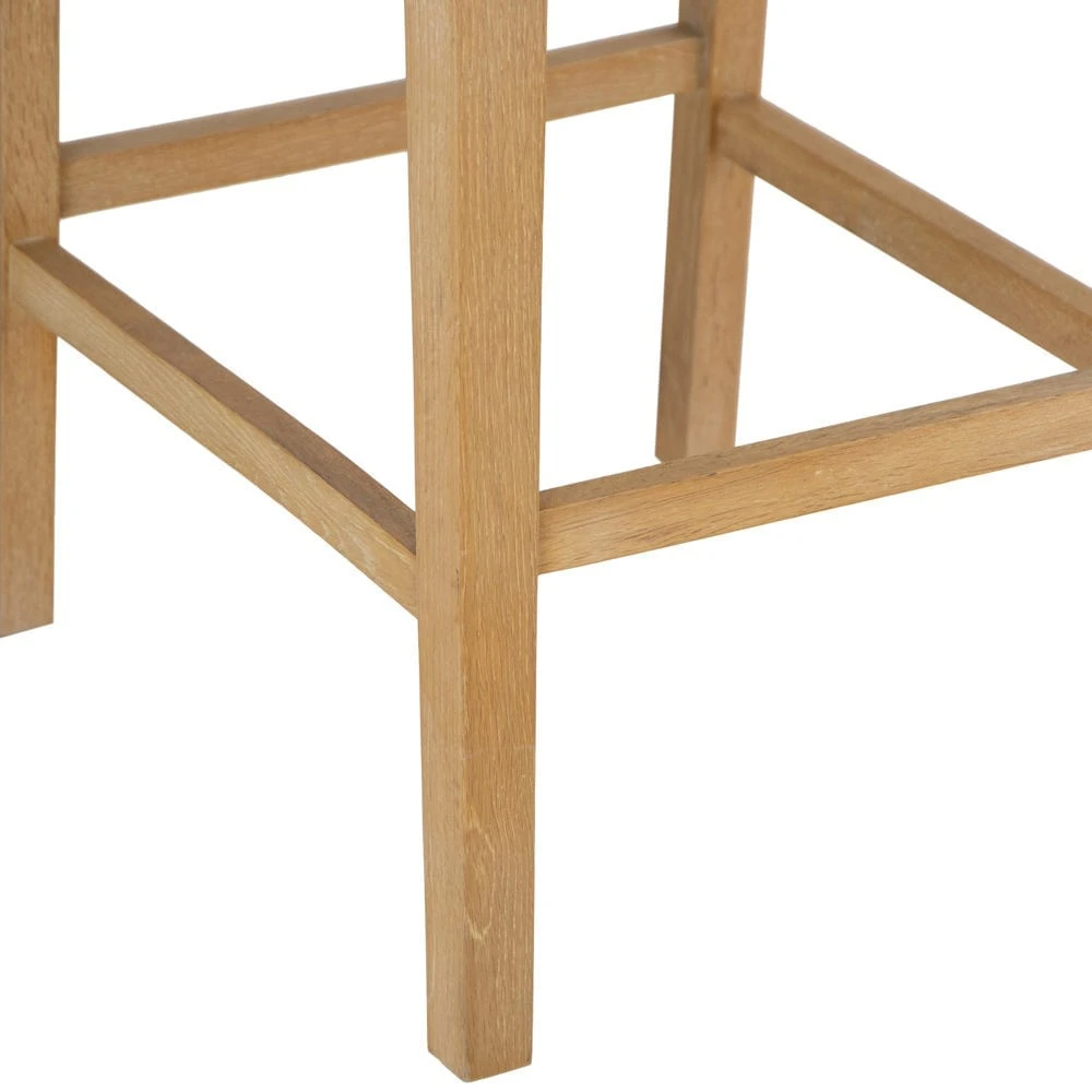 Perugia Light Grey Button Back Bar Stool With Studs 8 Perugia Light Grey Button Back Bar Stool With Studs - Image 6