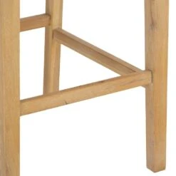 Perugia Natural Button Back Bar Stool With Studs 25 Perugia Natural Button Back Bar Stool With Studs -Furniture Sale Shop ch29 nat 10