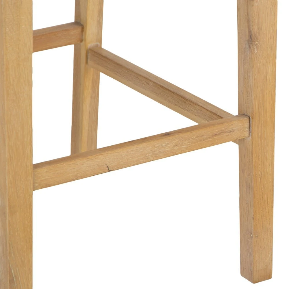 Perugia Natural Button Back Bar Stool With Studs 13 Perugia Natural Button Back Bar Stool With Studs - Image 11