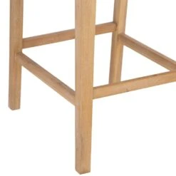 Perugia Natural Button Back Bar Stool With Studs 24 Perugia Natural Button Back Bar Stool With Studs -Furniture Sale Shop ch29 nat 9