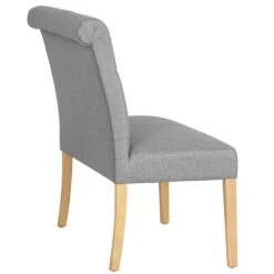 Torino Light Grey 120cm Scroll Back Bench -Furniture Sale Shop ch81 lg 1