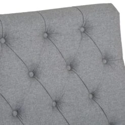 Torino Light Grey 120cm Scroll Back Bench -Furniture Sale Shop ch81 lg 4