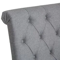 Torino Light Grey 120cm Scroll Back Bench -Furniture Sale Shop ch81 lg 5