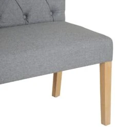 Torino Light Grey 120cm Scroll Back Bench -Furniture Sale Shop ch81 lg 8