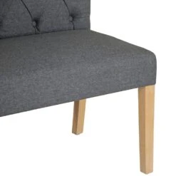 Torino Dark Grey 170cm Scroll Back Bench -Furniture Sale Shop ch82 dg 8