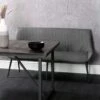 Industrial Grey 160cm Honeycomb Pattern Bench -Furniture Sale Shop ch86 gr 1