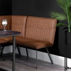 Industrial Tan 90cm Bench