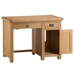 Winchester Oak Single Computer Desk -Furniture Sale Shop co desk new 1 1