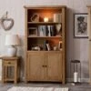 Winchester Oak Large Bookcase -Furniture Sale Shop co lbc ls 1