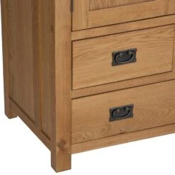 Winchester Oak Large Larder Unit -Furniture Sale Shop co llu oak 12
