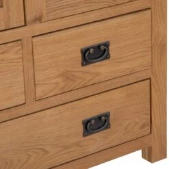 Winchester Oak Large Larder Unit -Furniture Sale Shop co llu oak 14