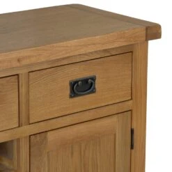 Winchester Oak Large Sideboard With Wine Rack -Furniture Sale Shop co ls oak 12