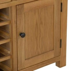 Winchester Oak Large Sideboard With Wine Rack -Furniture Sale Shop co ls oak 13