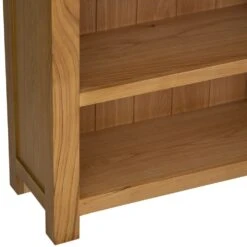 Winchester Oak Small Wide Bookcase -Furniture Sale Shop co sbc 4