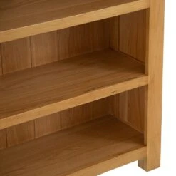 Winchester Oak Small Wide Bookcase -Furniture Sale Shop co sbc 5