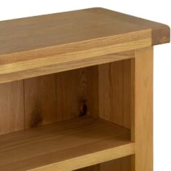 Winchester Oak Small Wide Bookcase -Furniture Sale Shop co sbc 6