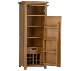 Winchester Oak Slim Larder Unit 22 Winchester Oak Slim Larder Unit -Furniture Sale Shop co slu oak 2