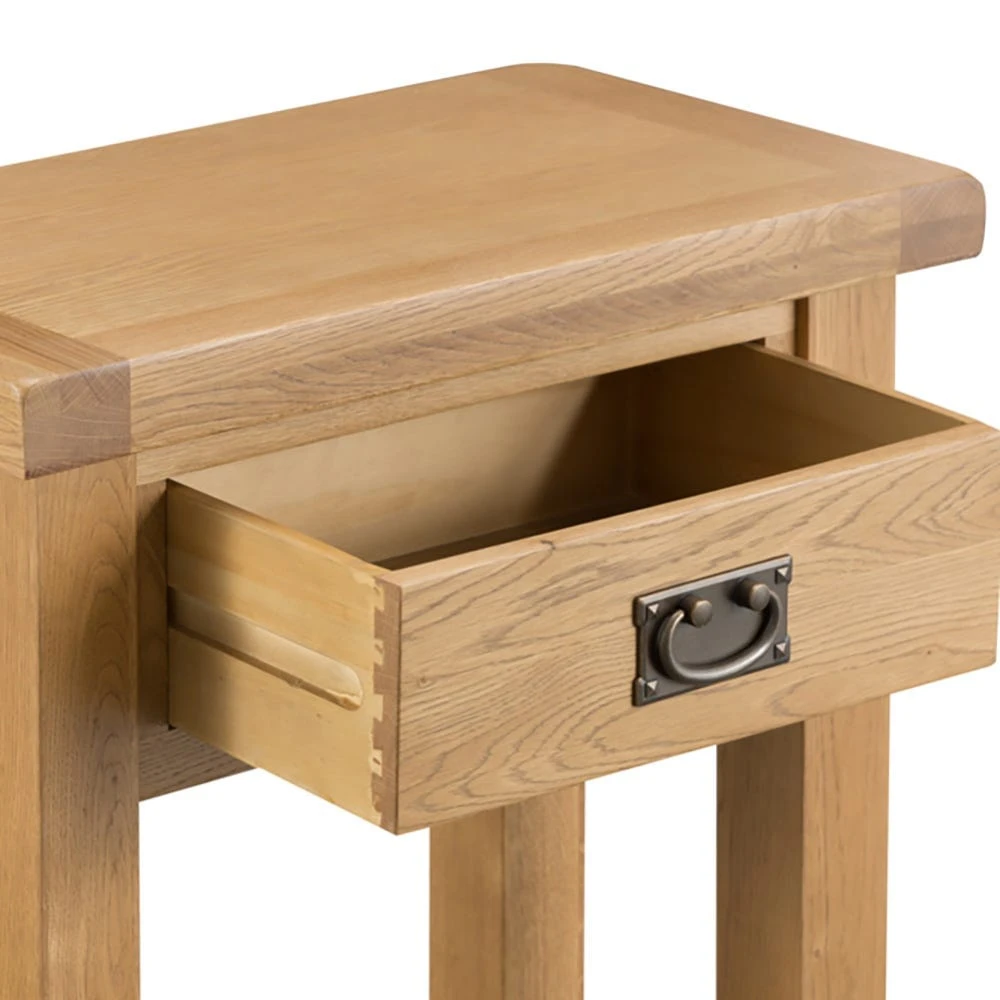 Winchester Oak Telephone Table 6 Winchester Oak Telephone Table - Image 4