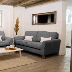 Fairfield Pewter 3 Seater Sofa