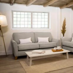 Fairfield Silver 3 Seater Sofa