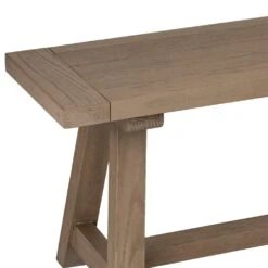 Falmouth Oak 1.6m Small Bench -Furniture Sale Shop fo 16bben 1 2