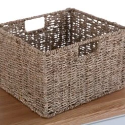 Gloucester White Painted 3 Drawer 6 Wicker Basket Cabinet -Furniture Sale Shop ga c36 w 3