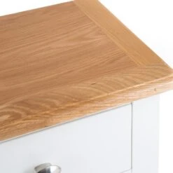 Gloucester White Painted 3 Drawer 6 Wicker Basket Cabinet -Furniture Sale Shop ga c36 w 7