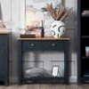 Gloucester Midnight Grey Painted Console Table -Furniture Sale Shop ga con g
