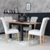Gloucester Midnight Grey Painted Flip-Top Dining Table -Furniture Sale Shop ga ftt g1