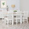 Gloucester White Painted Flip-Top Dining Table -Furniture Sale Shop ga ftt w 1