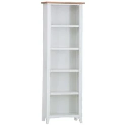 Gloucester White Painted Large Bookcase 12 Gloucester White Painted Large Bookcase -Furniture Sale Shop ga lbc 1