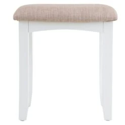 Gloucester White Painted Dressing Stool -Furniture Sale Shop ga st w 5