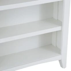 Gloucester White Painted Small Wide Bookcase -Furniture Sale Shop ga swbc 6