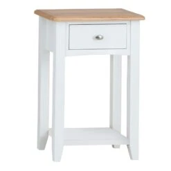 Gloucester White Painted Telephone Table -Furniture Sale Shop ga tel 1