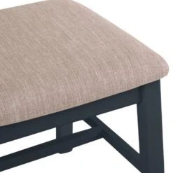 Gloucester Midnight Grey Painted Dining Chair Fabric Seat -Furniture Sale Shop gag chf w 6