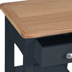 Gloucester Midnight Grey Painted Lamp Table -Furniture Sale Shop gag lt 3