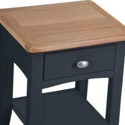 Gloucester Midnight Grey Painted Lamp Table -Furniture Sale Shop gag lt 8