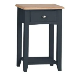 Gloucester Midnight Grey Painted Telephone Table -Furniture Sale Shop gag tel 1