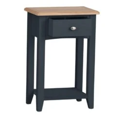 Gloucester Midnight Grey Painted Telephone Table -Furniture Sale Shop gag tel 2