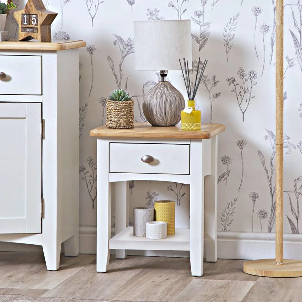 Gloucester White Painted Lamp Table 3 Gloucester White Painted Lamp Table