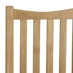Gloucester Oak Dining Chair Fabric Seat -Furniture Sale Shop gao chf 5