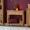 Gloucester Oak Console Table -Furniture Sale Shop gao con