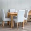 Gloucester Oak Flip-Top Dining Table -Furniture Sale Shop gao ftt 1