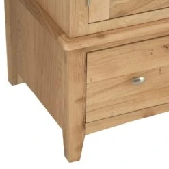 Gloucester Oak 2 Door Wardrobe With Drawer 24 Gloucester Oak 2 Door Wardrobe With Drawer -Furniture Sale Shop gao gwr 10