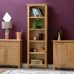 Gloucester Oak Large Bookcase