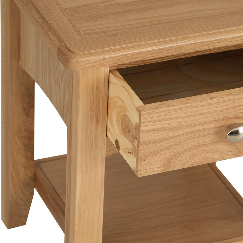 Gloucester Oak Lamp Table 7 Gloucester Oak Lamp Table - Image 5