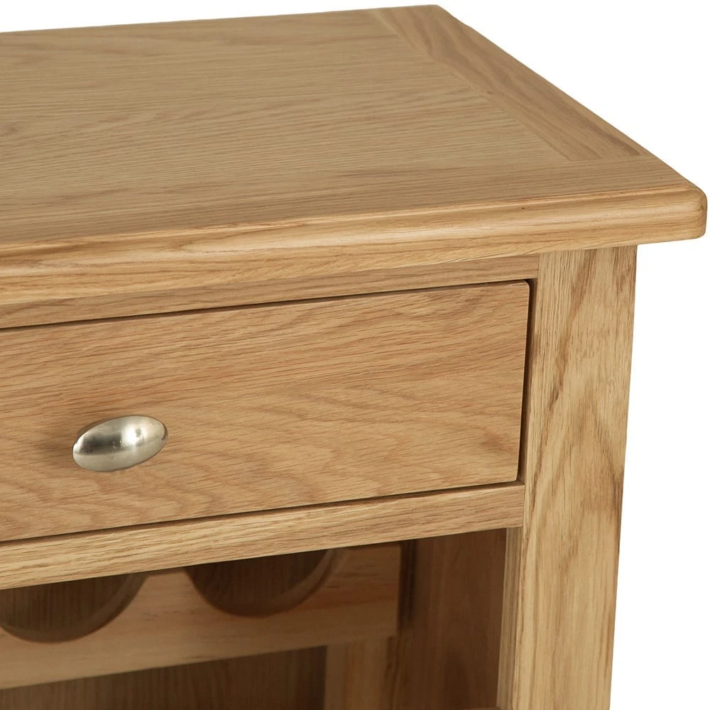 Gloucester Oak Wine Cabinet 12 Gloucester Oak Wine Cabinet - Image 10